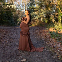 Charger l&#39;image dans la galerie, Robe de maternité Nova pour shooting photo et Baby Shower - Collection Glamour - NOUVEAUTE !!!
