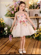 Charger l&#39;image dans la galerie, Robe Cérémonie Styliste FLEURIANE - 2 ans au 14 ans

