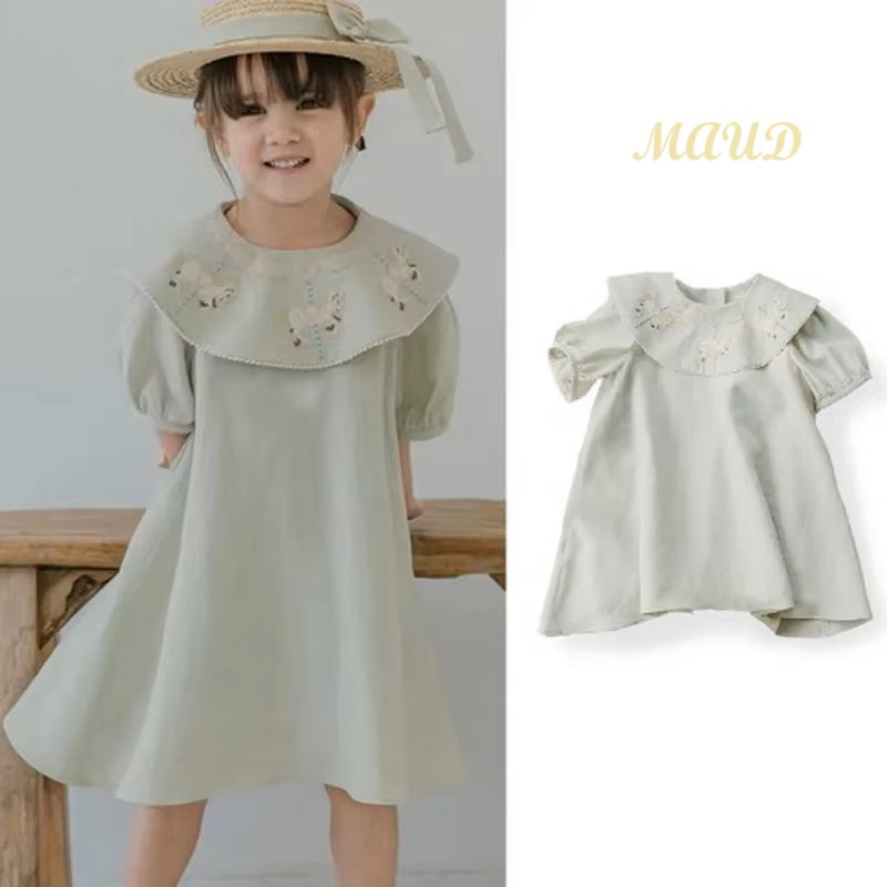 Robe Brodée MAUD - 12 mois au 5 ans - Marque Espagnole