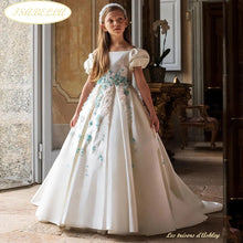 Charger l&#39;image dans la galerie, La Robe de Cérémonie ISABELLA - 3 ans au 14 ans - Robe de Luxe Styliste
