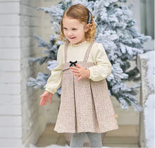 Charger l'image dans la galerie, Robe en Tweed Lilas avec Doublure polaire - 6 mois au 9 ans - Marque D.B.
