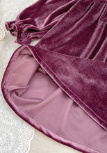 Charger l'image dans la galerie, Robe Velours Mauve ou Vieux Rose - 2 ans au 6 ans
