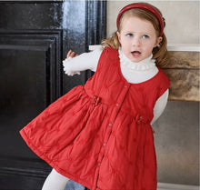 Charger l'image dans la galerie, Robe Chasuble Matelassée - 9 mois au 9 ans - Marque D.B.
