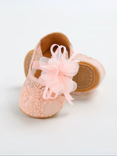 Charger l'image dans la galerie, Chaussure Cérémonie Dentelle et Fleur Tulle - 0 au 18 mois
